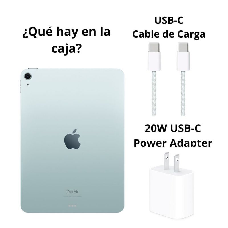 iPad Air M3 pantalla 11" Wi-Fi 128GB + Pencil Pro azul