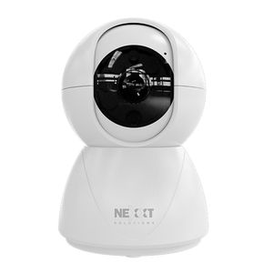 Cámara de seguridad interna Nexxt NHC-IP10 2K, visión nocturna, detección de movimiento, comunicación bidireccional, RJ45, blanco (reempacado)