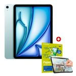iPad Air 11” chip M3 Wi-Fi 128GB pantalla 11” + Mica Paperlike azul