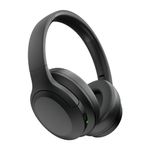 Audífonos bluetooth on ear Decibel Blackbeat Pro almohadillas acolchadas Negro Frontal-oblicuo