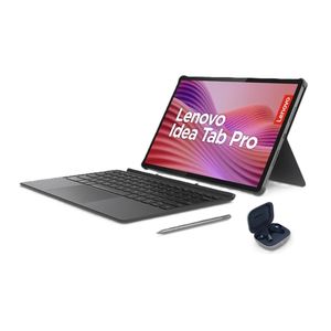 Tablet Lenovo Idea Tab Pro 12.4", 256GB, 8GB, gris + Teclado + Lápiz + Audífonos