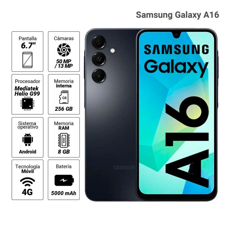 Celular Samsung Galaxy A16 128GB