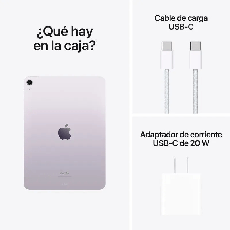 iPad Air 11" con chip M3 purple