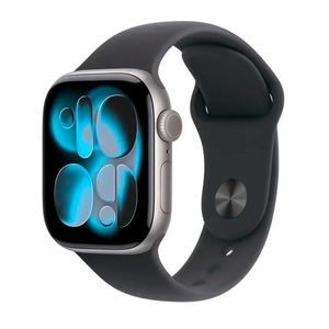 Apple Watch Series 11 42mm/OLED, resistente al agua, GPS, batería hasta 24 horas, correa M/L, negro
