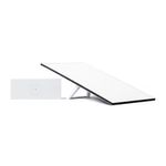 Kit Starlink V4 SpaceX internet satelital alta velocidad baja latencia Wi-Fi 6 blanco Lateral