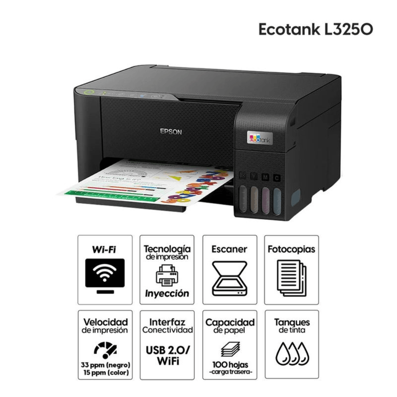 Impresora multifuncional Epson EcoTank L3250