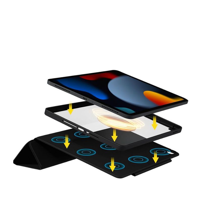 Funda desmontable imantada para iPad Air 13" negro