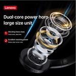 Audífonos Lenovo TH10 Bluetooth Over Ear blanco