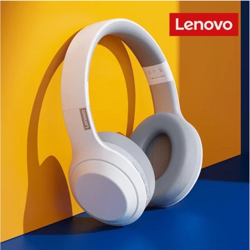 Audífonos Lenovo TH10 Bluetooth Over Ear blanco