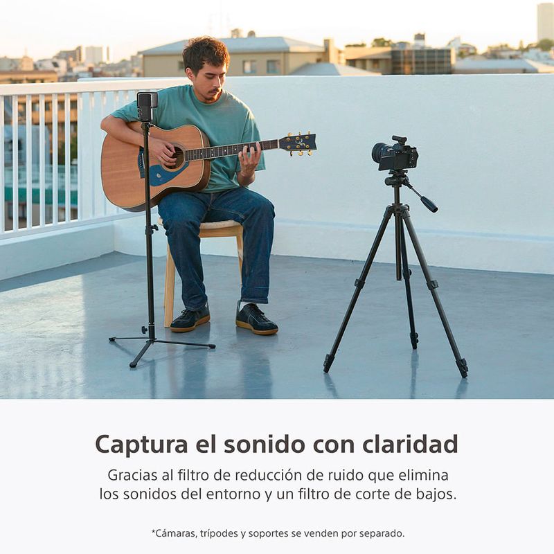 Micrófono inalámbrico Sony ECM-S1 para cámara