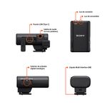 Micrófono inalámbrico Sony ECM-S1 para cámara