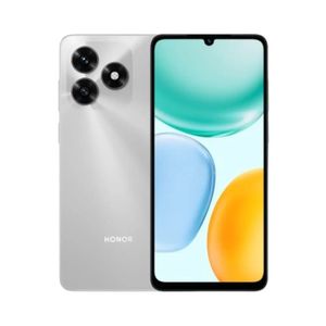 Celular Honor X5C Plus 4G, 256GB, 6GB RAM, cámara trasera 50MP y frontal 5MP, 6.6", plateado