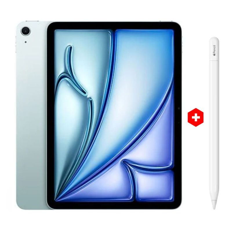 iPad Air 11'' 256GB M2 azul + Apple Pencil USB-C