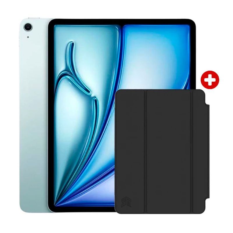 iPad Air pantalla 11" M3 128GB Blue con funda