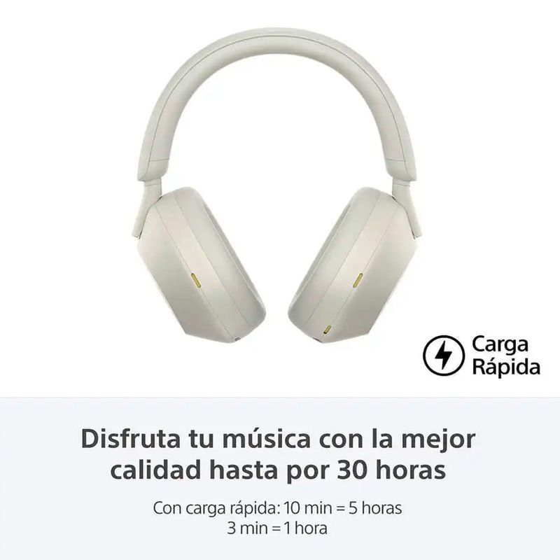 Audífonos Sony WH-1000XM5 con Bluetooth especificaciones