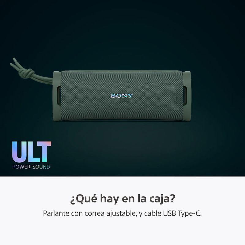 Parlante portátil Sony ULT FIELD 1 Bluetooth