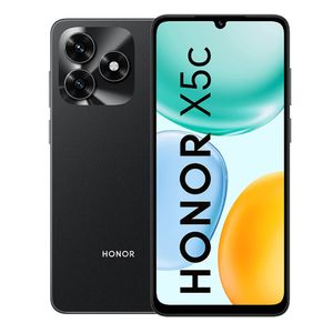 Celular Honor X5C 4G, 128GB, 4GB RAM, cámara trasera 50MP y frontal 5MP, 6.6", negro