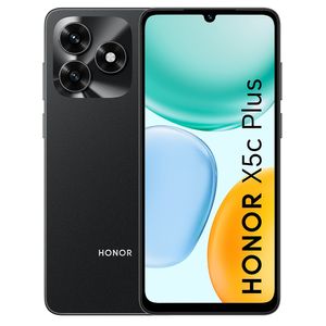 Celular Honor X5C Plus 4G, 256GB, 6GB RAM, cámara trasera 50MP y frontal 5MP, 6.6", negro
