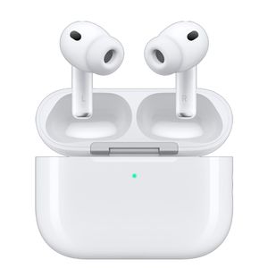 AirPods Pro 3 cancelación de ruido, traducción en vivo, resistente al agua IP57, duración máx. 30 horas con estuche de carga, bluetooth 5.3, blanco