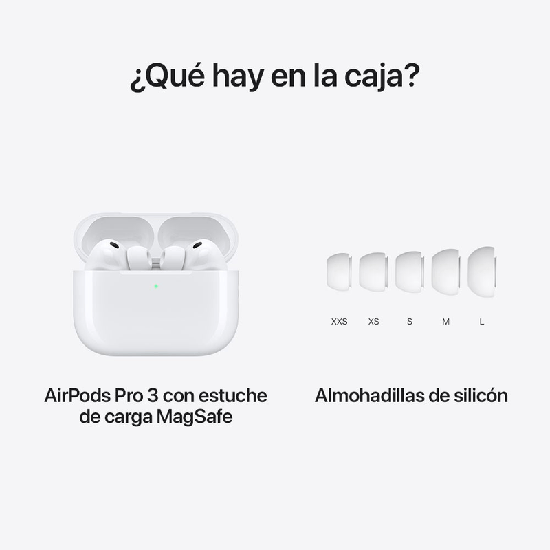 AirPods-Pro-3-cancelacion-de-ruido-inalambricos-Blanco