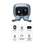 Audífonos JBL Live Flex 3 TWS 50h cancelación de ruido azul