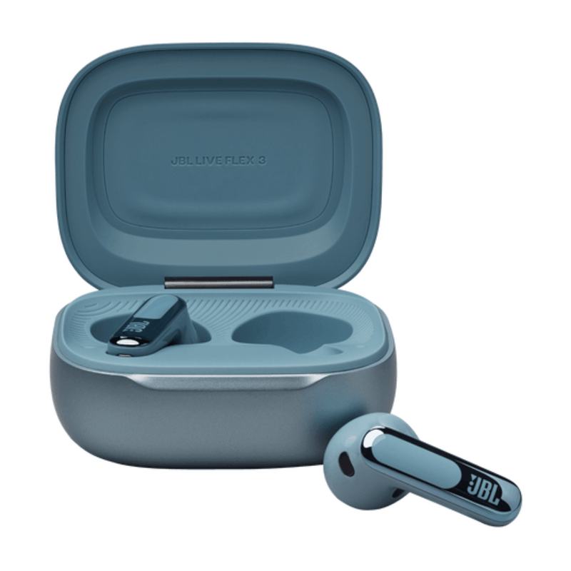 Audífonos JBL Live Flex 3 TWS 50h cancelación de ruido azul