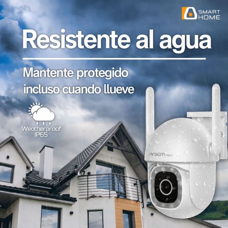 Cámara WiFi Convoy 72 PTZ 2K interior y exterior