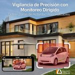 Cámara WiFi Convoy 72 PTZ 2K interior y exterior