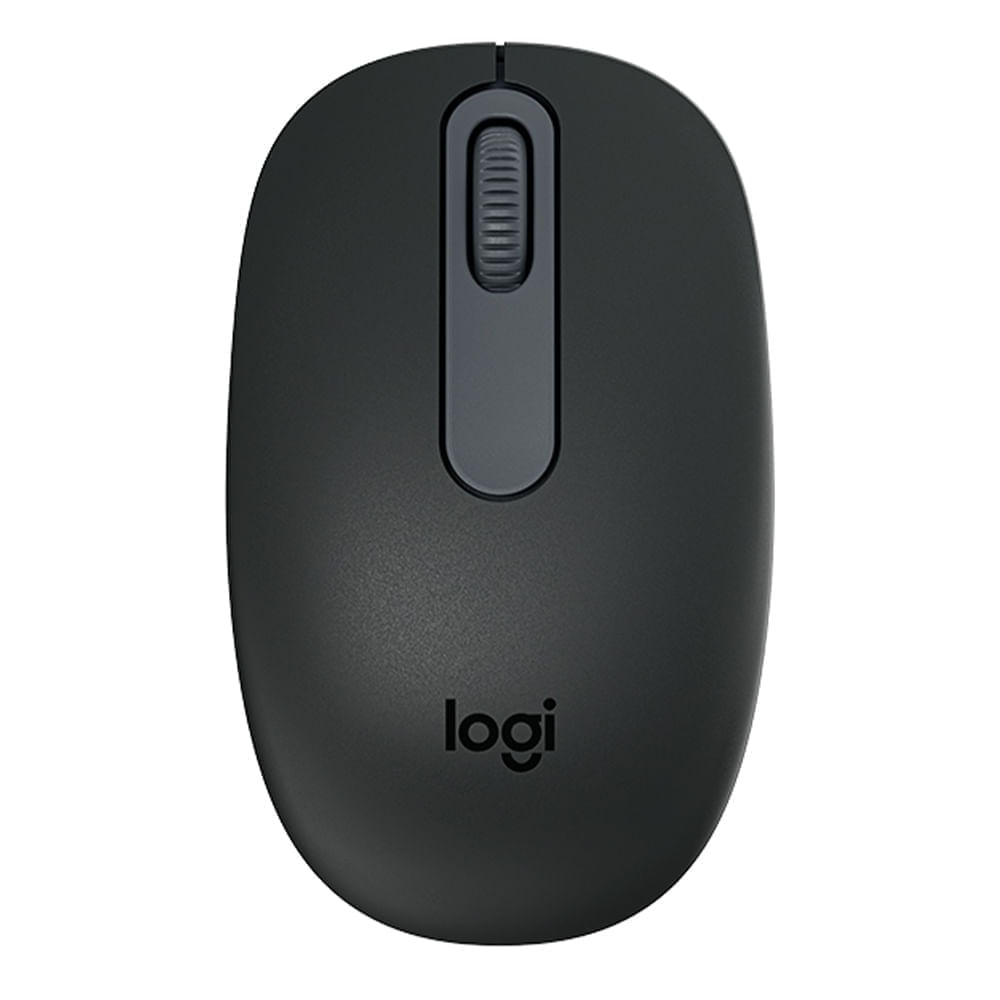 Mouse inalámbrico Logitech M196 bluetooth, 1000 dpi, 3 botones, usa 1 pila AA, compacto y ecológico, grafito (reempacado)