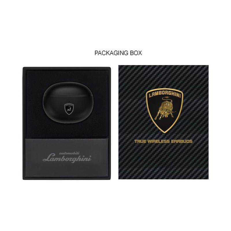 Audífonos Lamborghini Huracan 300 negro empaque