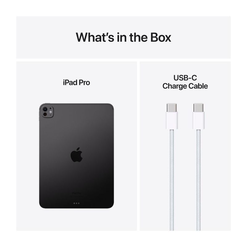 iPad Pro 11'' 256GB M4 space black + Apple Pencil USB-C - Coolbox