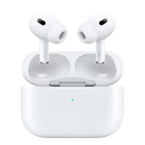 AirPods Pro 2da generación, resistencia al agua IP54, duración máx. 30 horas con estuche de carga, blanco