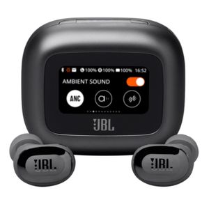Audífonos bluetooth True Wireless JBL Live Buds 3 resistente al agua IP55, duración máx. 40 horas con estuche, cancelación de ruido, negro