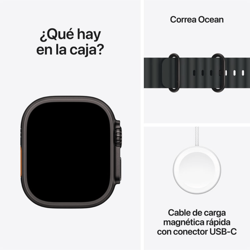 Apple Watch Ultra 3 49mm GPS Bluetooth Negro