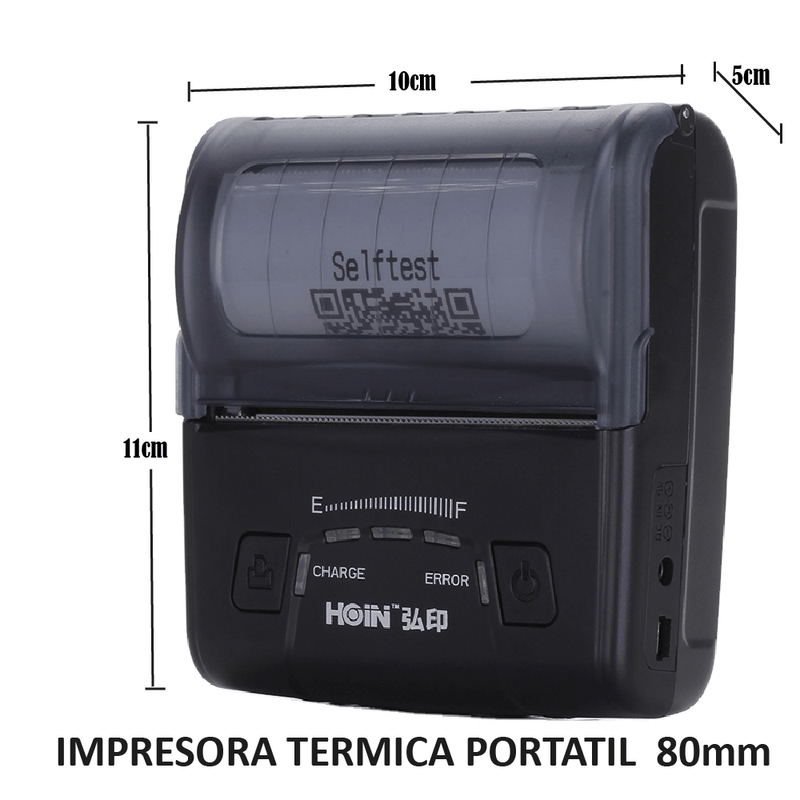 Impresora térmica portátil HOIN HOP-E300