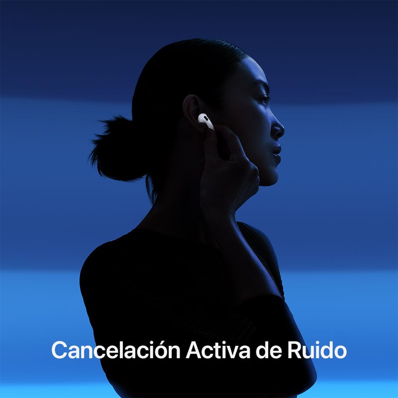 Audífonos AirPods Pro 4 con bluetooth con estuche blanco especificaciones