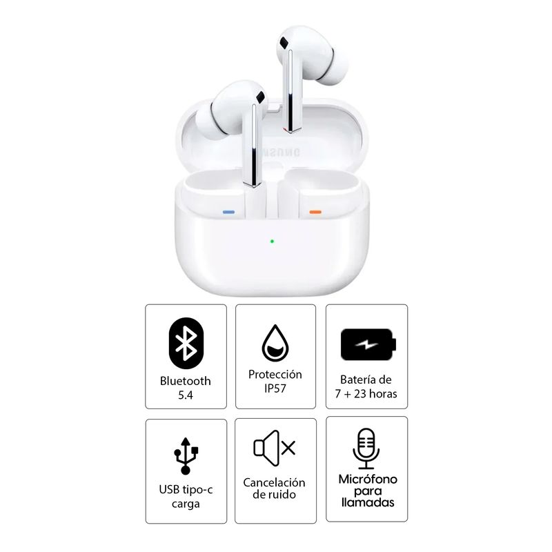 Samsung Galaxy Buds 3 Pro blanco