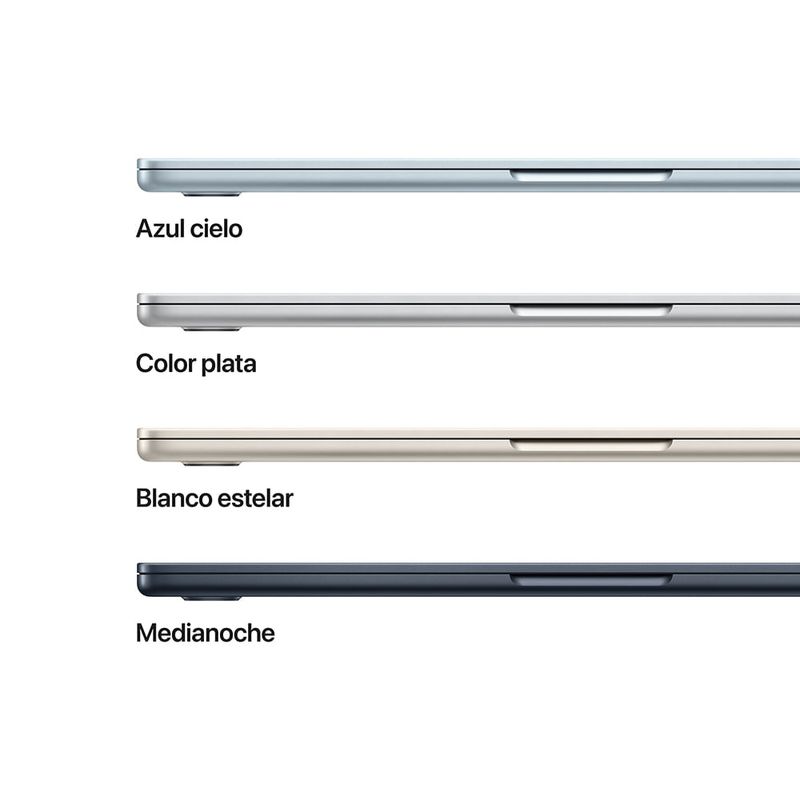 MacBook Air 13.6" M4 16GB RAM 256GB SSD azul cielo