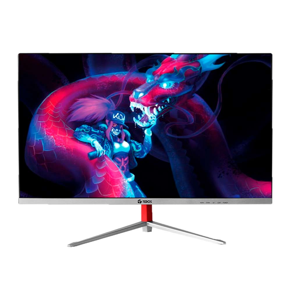 Monitor curvo 23.8"" Teros TE-2402S Panel VA, FHD(1920 x 1080), 100 Hz, 1ms, entradas HDMI/VGA