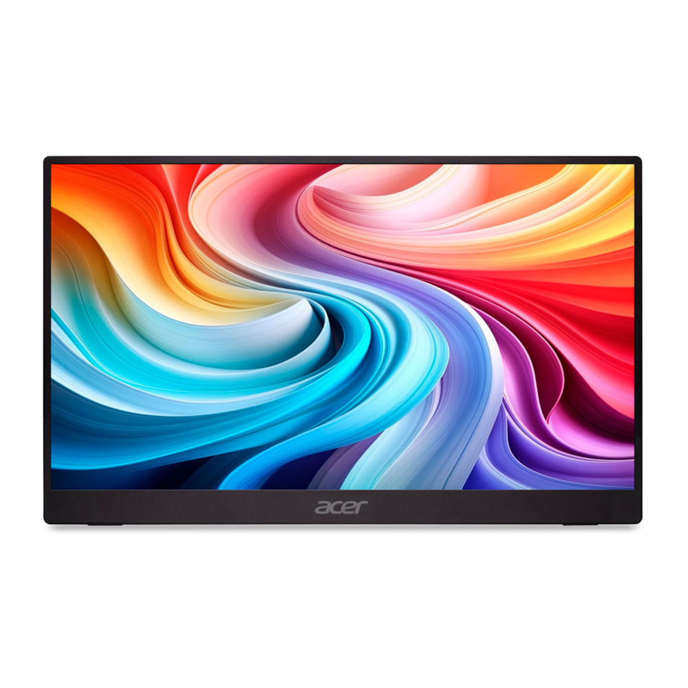 Monitor portátil Acer PM161Q 15.6"" FHD, panel IPS, mini HDMI, 60 Hz, 5ms, negro