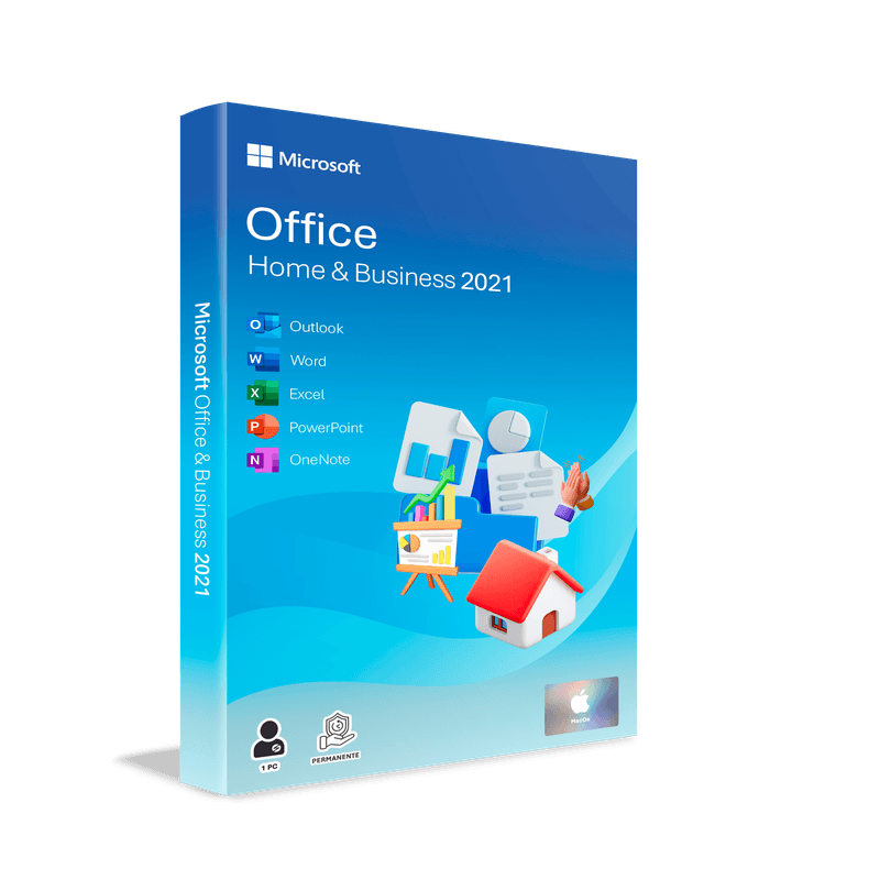 Microsoft Office 2021 Home and Business Mac digital