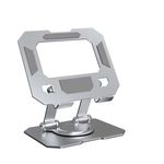 Soporte giratorio aluminio 360° para tablet y celular