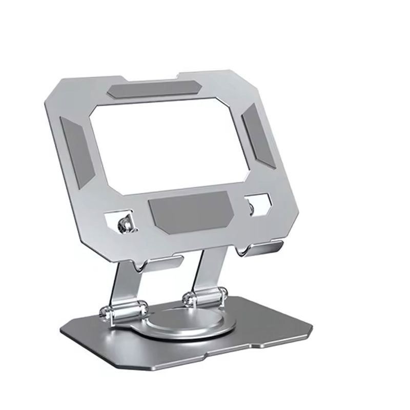 Soporte giratorio aluminio 360° para tablet y celular