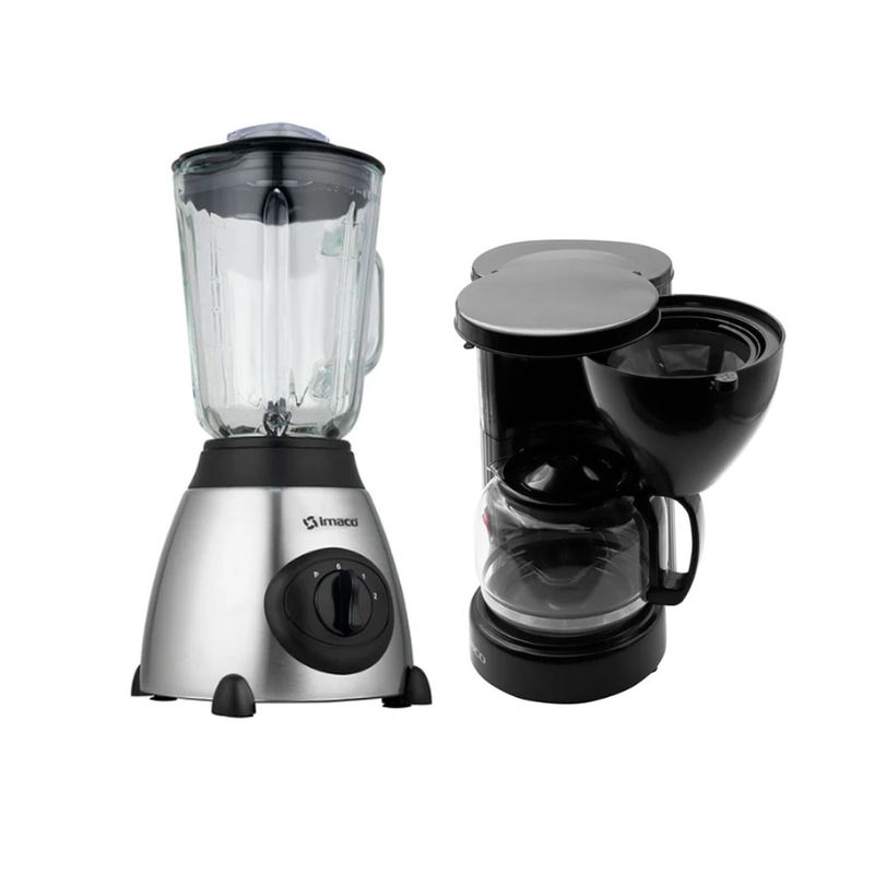 Combo electrodomésticos Imaco licuadora cafetera 5 en 1