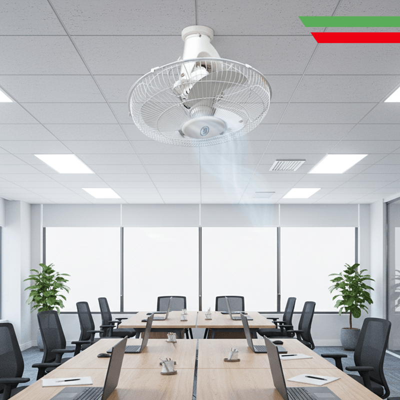 Ventilador orbital de techo Alfano AL-1601A