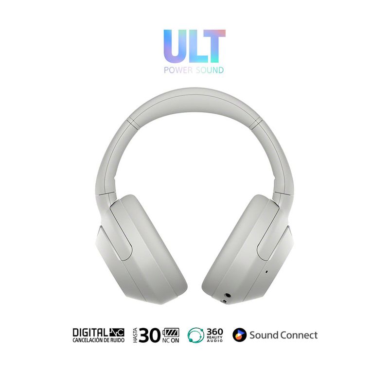Audífonos Sony ULT Wear WH-ULT900N con Bluetooth blanco especificaciones