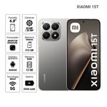 Celular Xiaomi 15T 5G 512GB gris