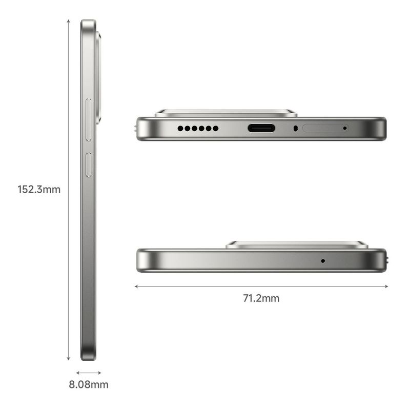 Celular Xiaomi 15T 5G 512GB gris