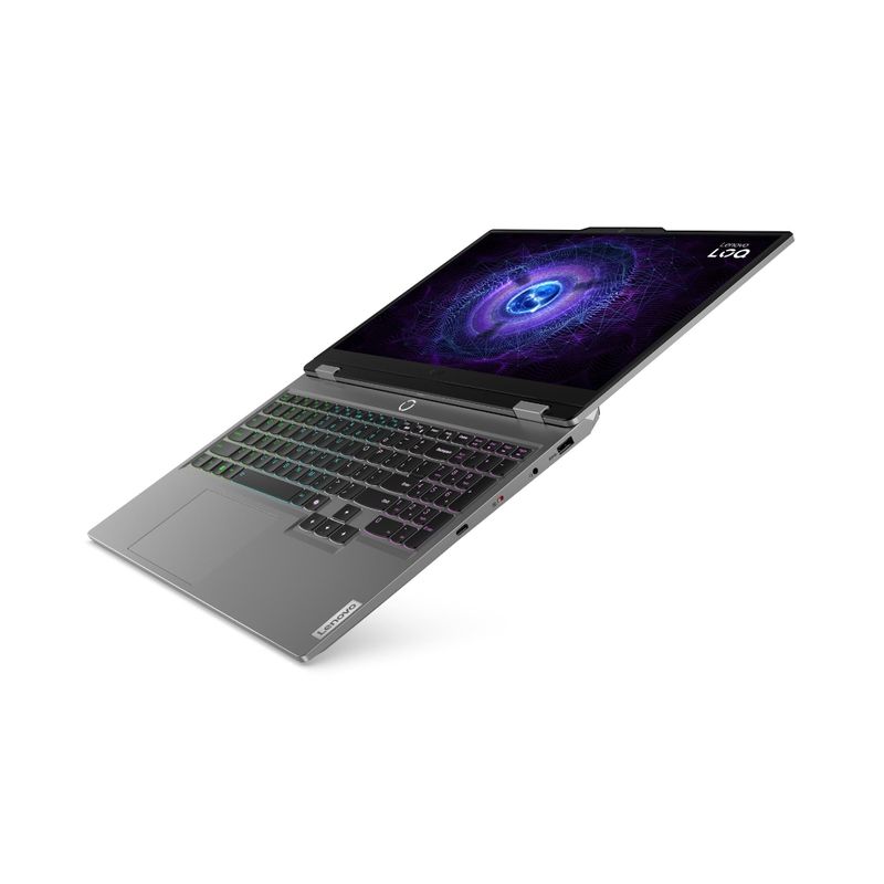 Laptop Lenovo LOQ 15.6" 512GB SSD gris