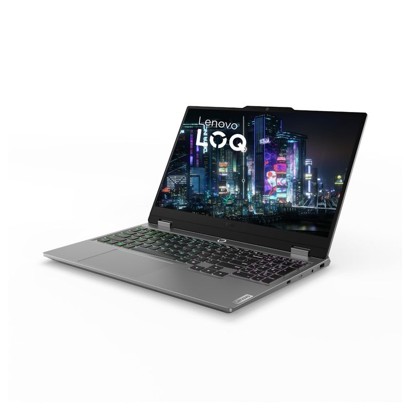 Laptop Lenovo LOQ 15.6" 512GB SSD gris